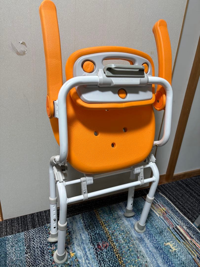 【未使用】シャワーチェアミドルSPワンタッチおりたたみN PN-L41821