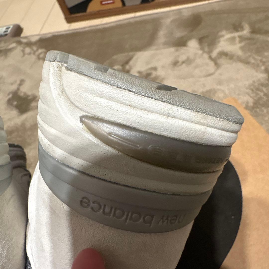 ニューバランス 991V2 U991LG2 ホワイト グレー 27.5 9.5