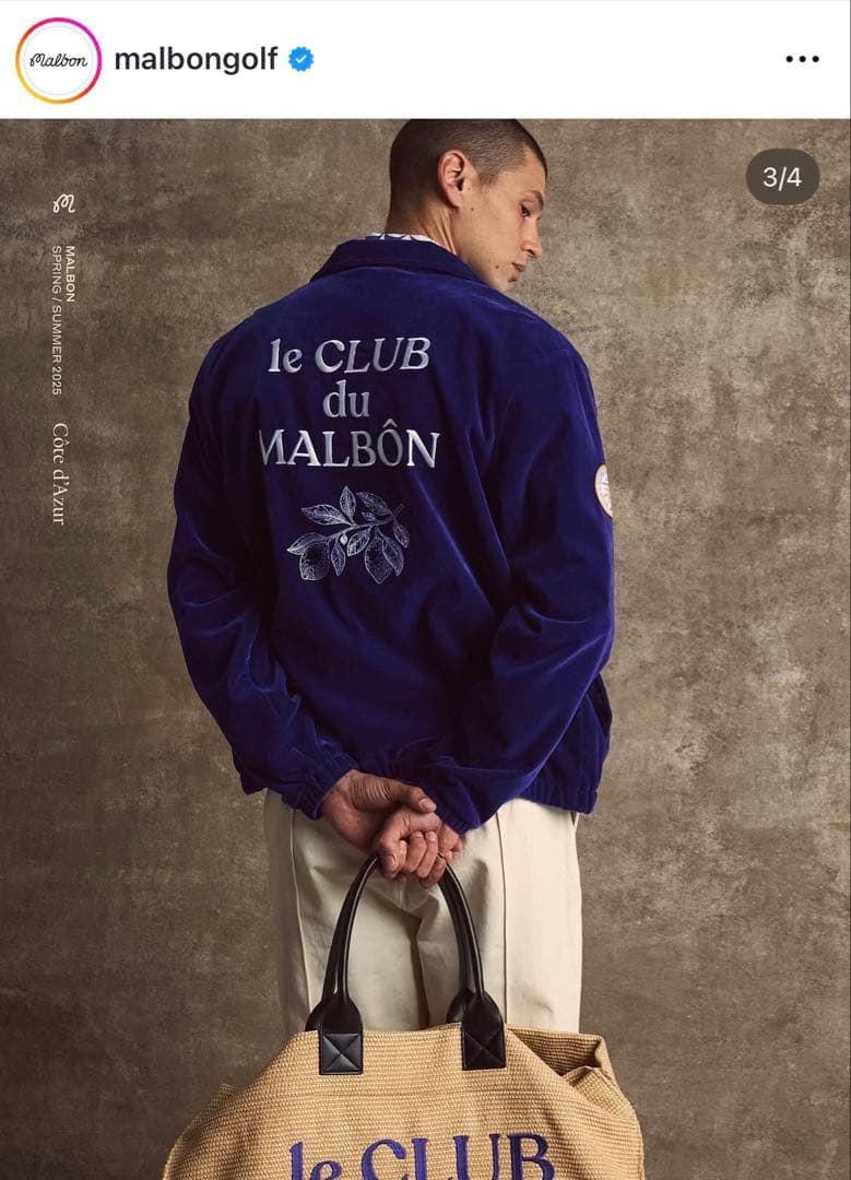 新品未使用 MALBÔN トートゴルフバッグ Golf マルボン