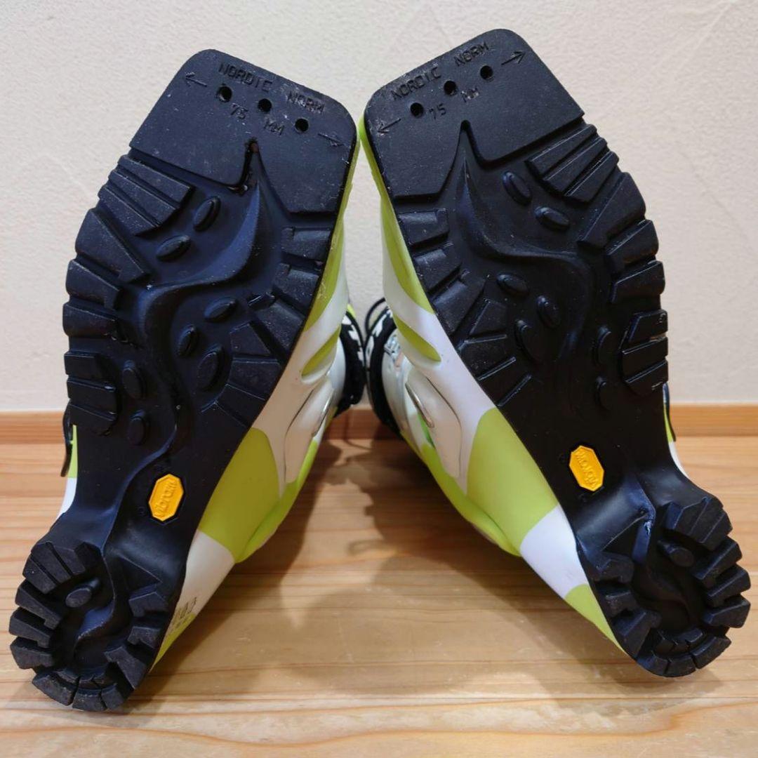 SCOTT テレマークスキーブーツ 白/黄緑