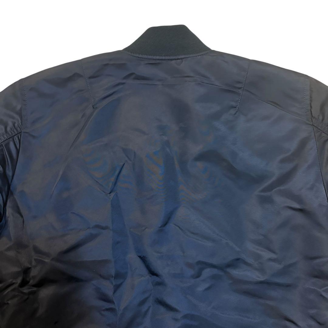 アルファインダストリーズ MA-1 フライトジャケット ネイビー Sサイズ