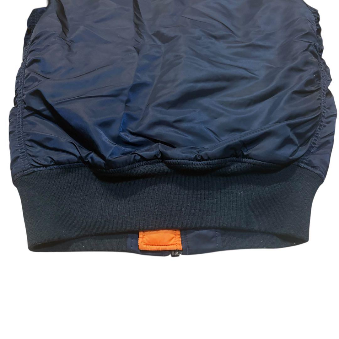 アルファインダストリーズ MA-1 フライトジャケット ネイビー Sサイズ