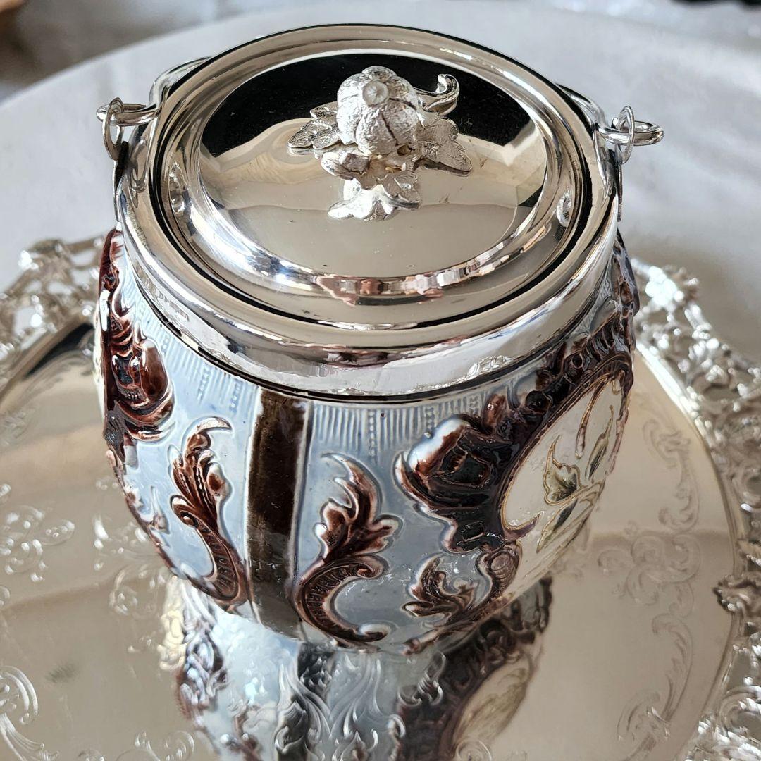 ビスケットバレル ② ビスケットボックス アンティーク