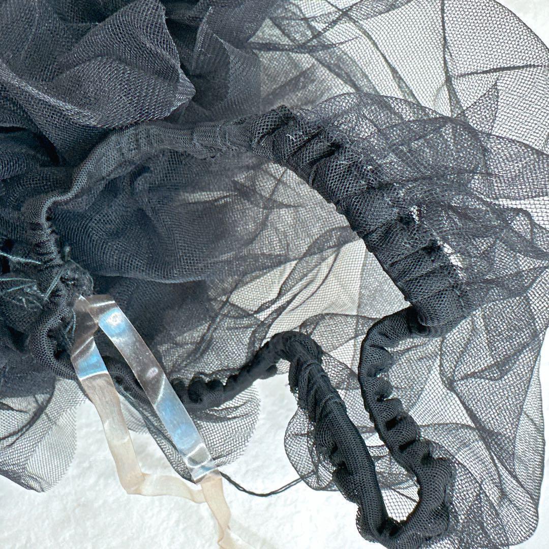 LEJA ボリュームチュールスリーブオールインワンパンツドレス　サロペット