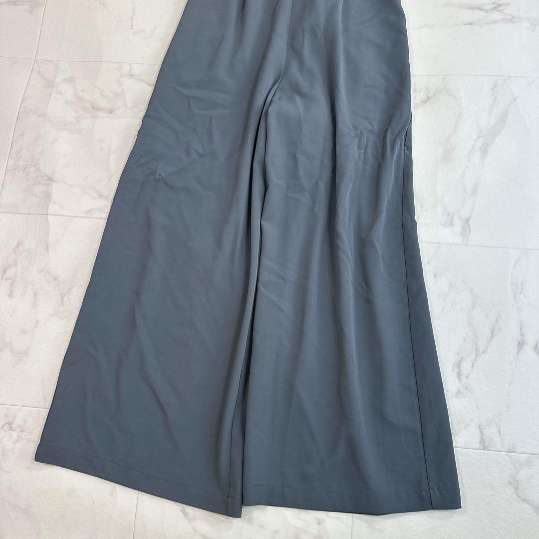 LEJA ボリュームチュールスリーブオールインワンパンツドレス　サロペット