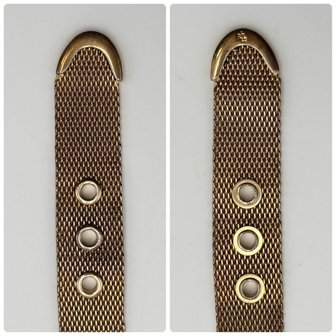 ポロラルフローレン ベルト ブレスレット ゴールド ロゴ刻印