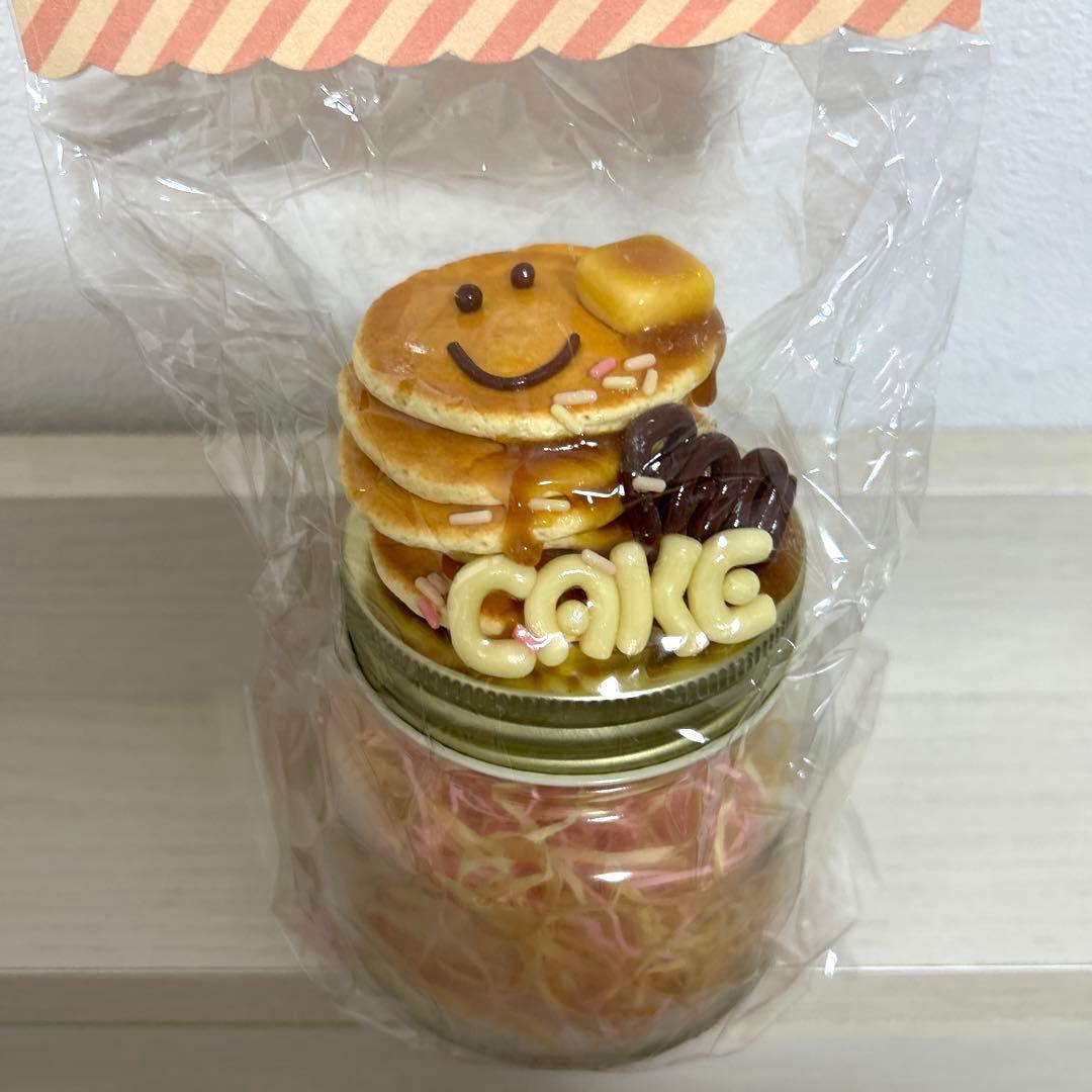 Lucky Cream Chocolate フェイクスイーツデコ　パンケーキ瓶