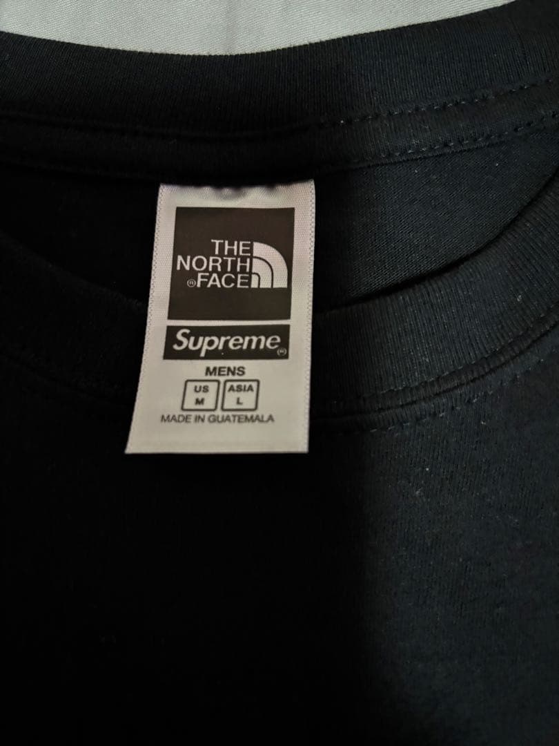 値下げ❗️希少❗️THE NORTH FACE x Supreme バンダナTシャツ