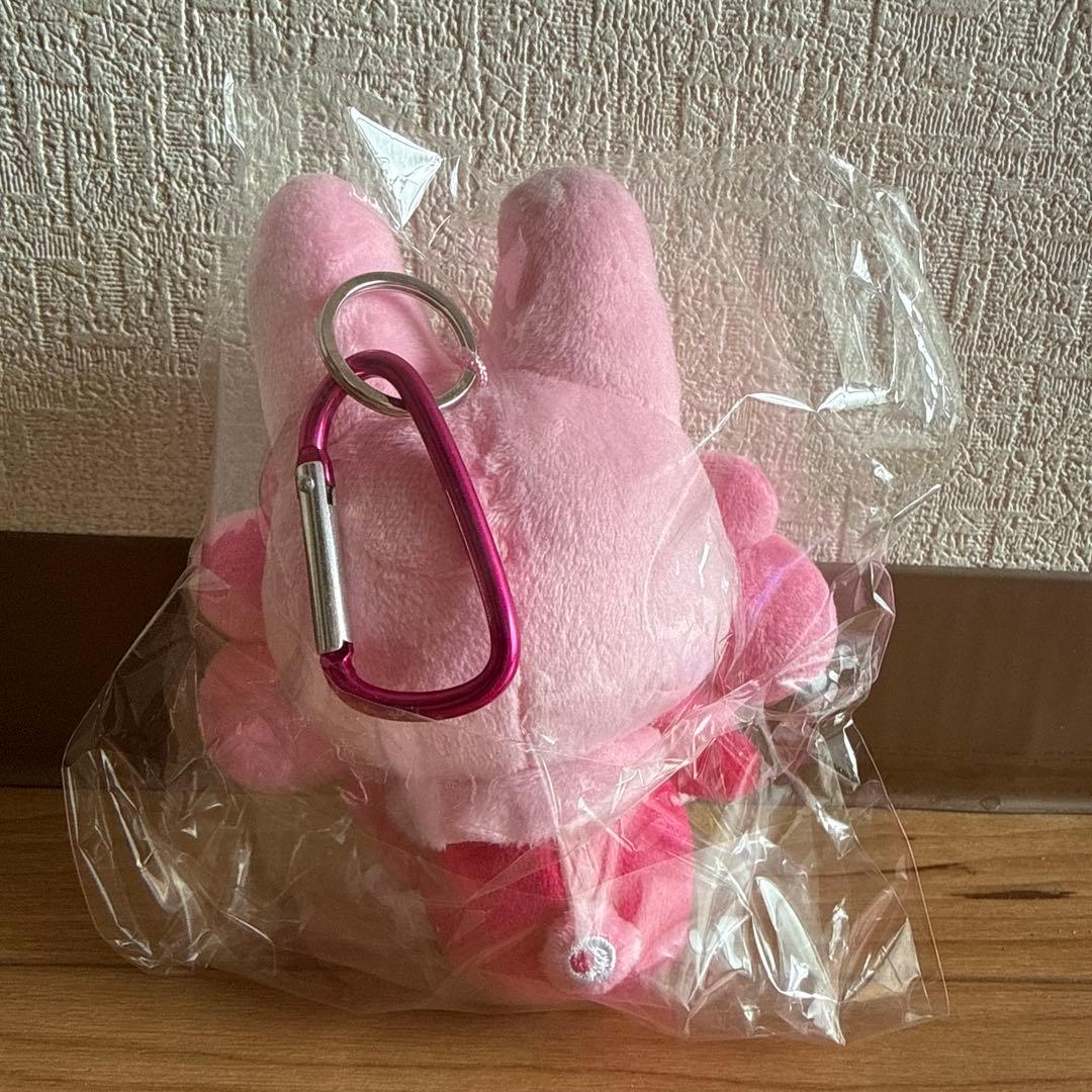 み*み様 【未開封】マイメロ　ミャクミャク　推しカラーぬいぐるみカラビナキーホル