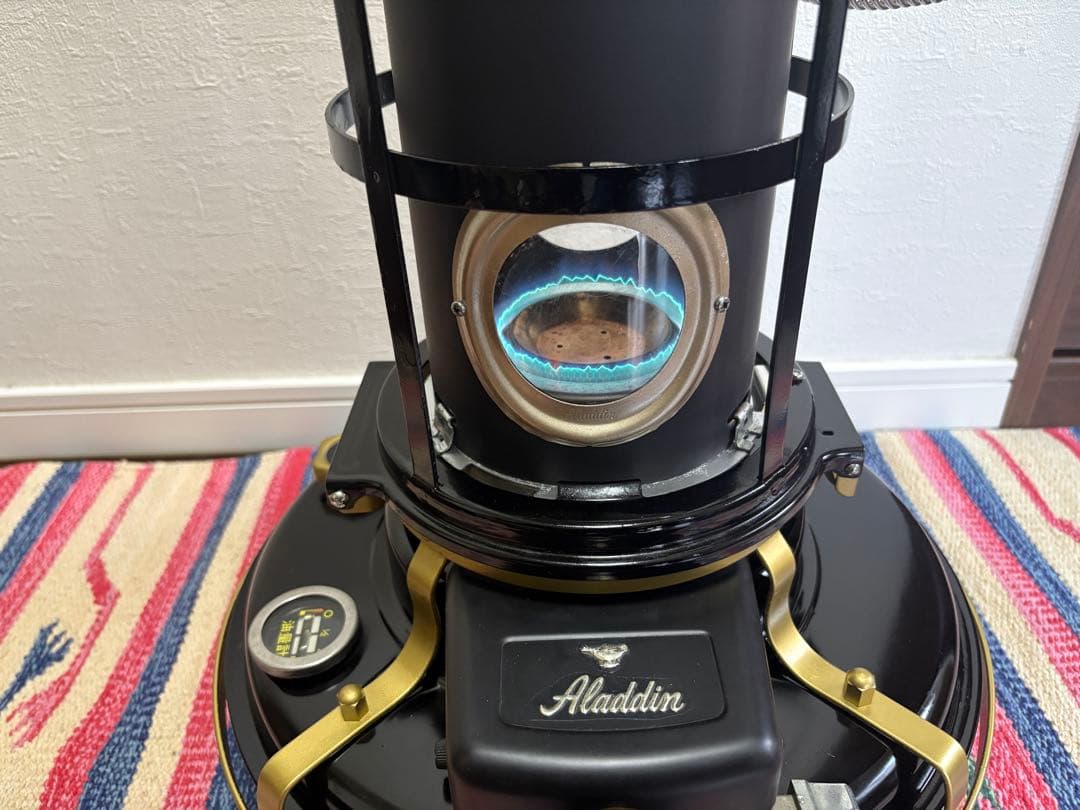 ブルーフレームヒーター39型　ステンレスタンク　アンティークリメイクカスタム