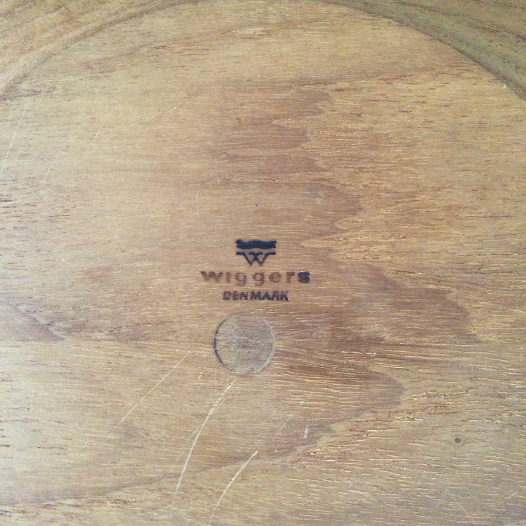 アンティークチークプレート　4枚セット