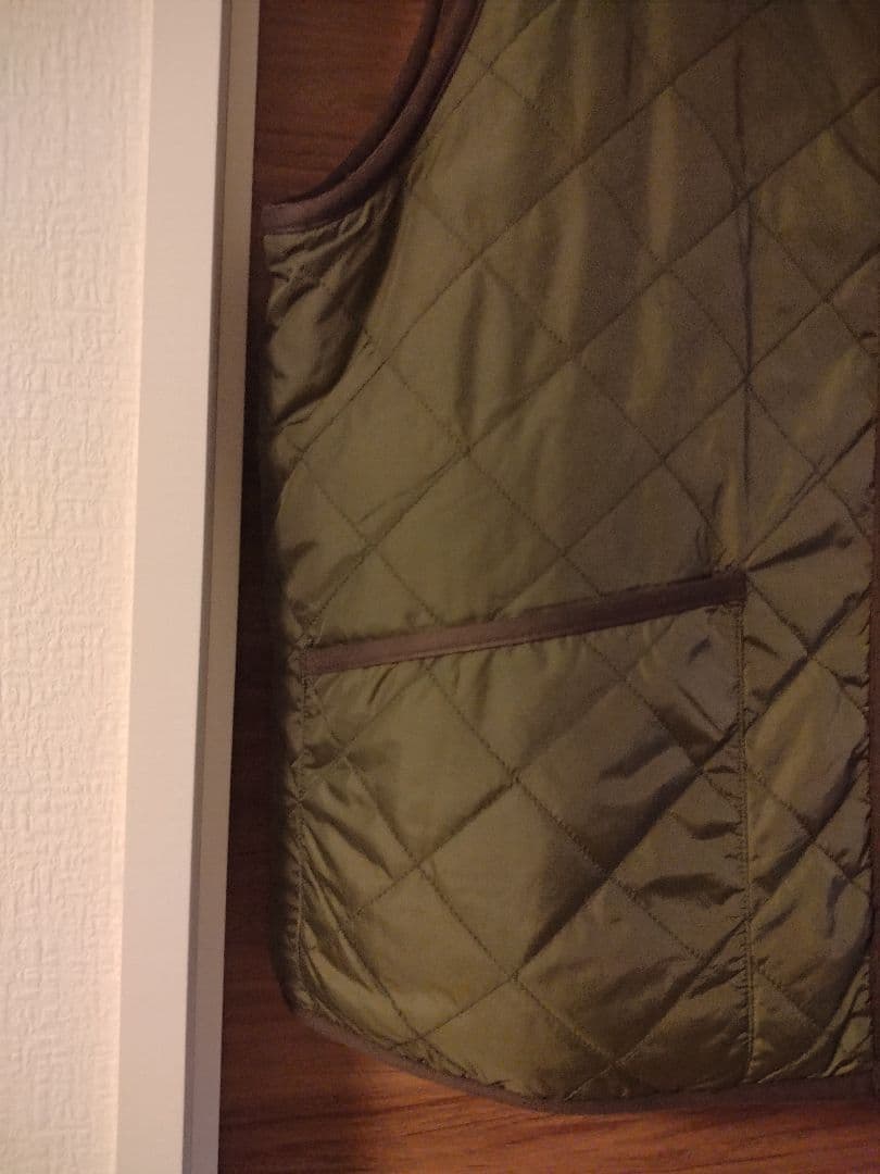 【別注】〈Barbour〉キルティング×フェイクファー リバーシブルベスト