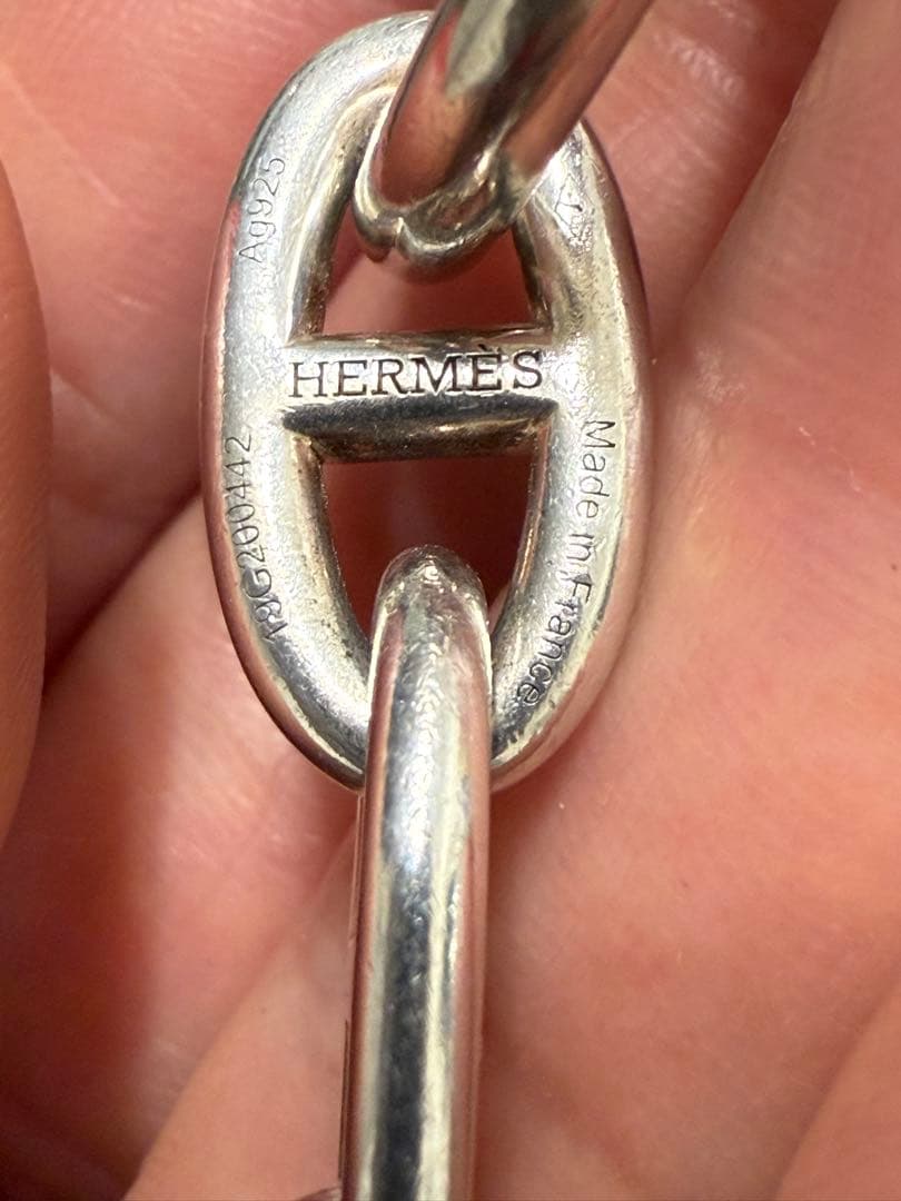 美品！！HERMES エルメス シェーヌダンクル GM13コマ