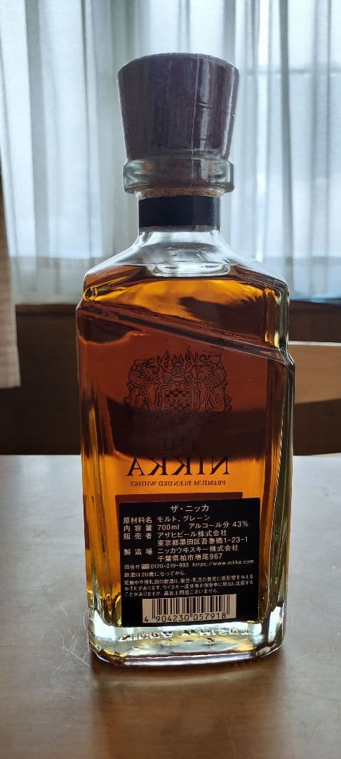 ニッカウヰスキー 5本セット 竹鶴・余市・宮城峡・THE NIKKA（2本）
