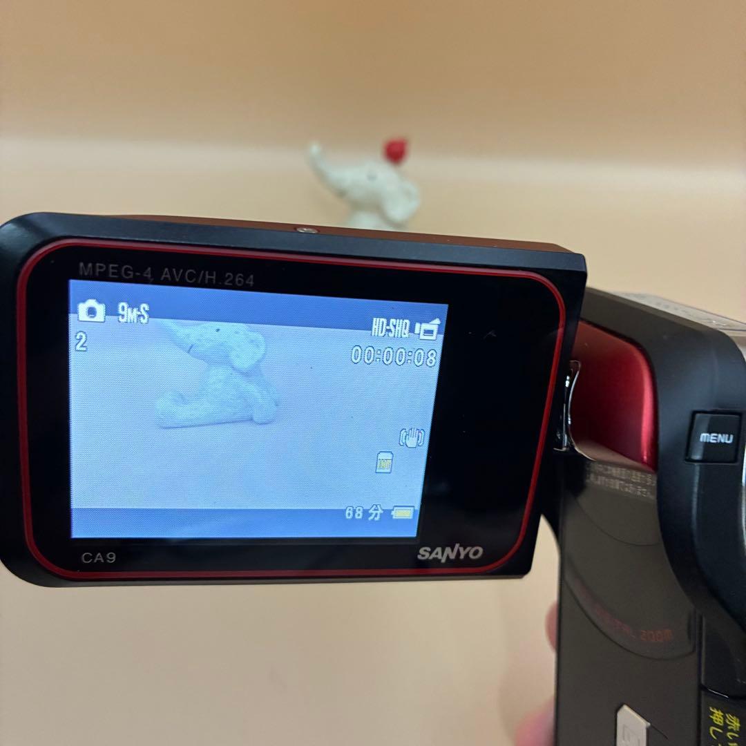 専用★防水・美品★SANYO Xacti DMX-CA9 デジタルムービーカメラ