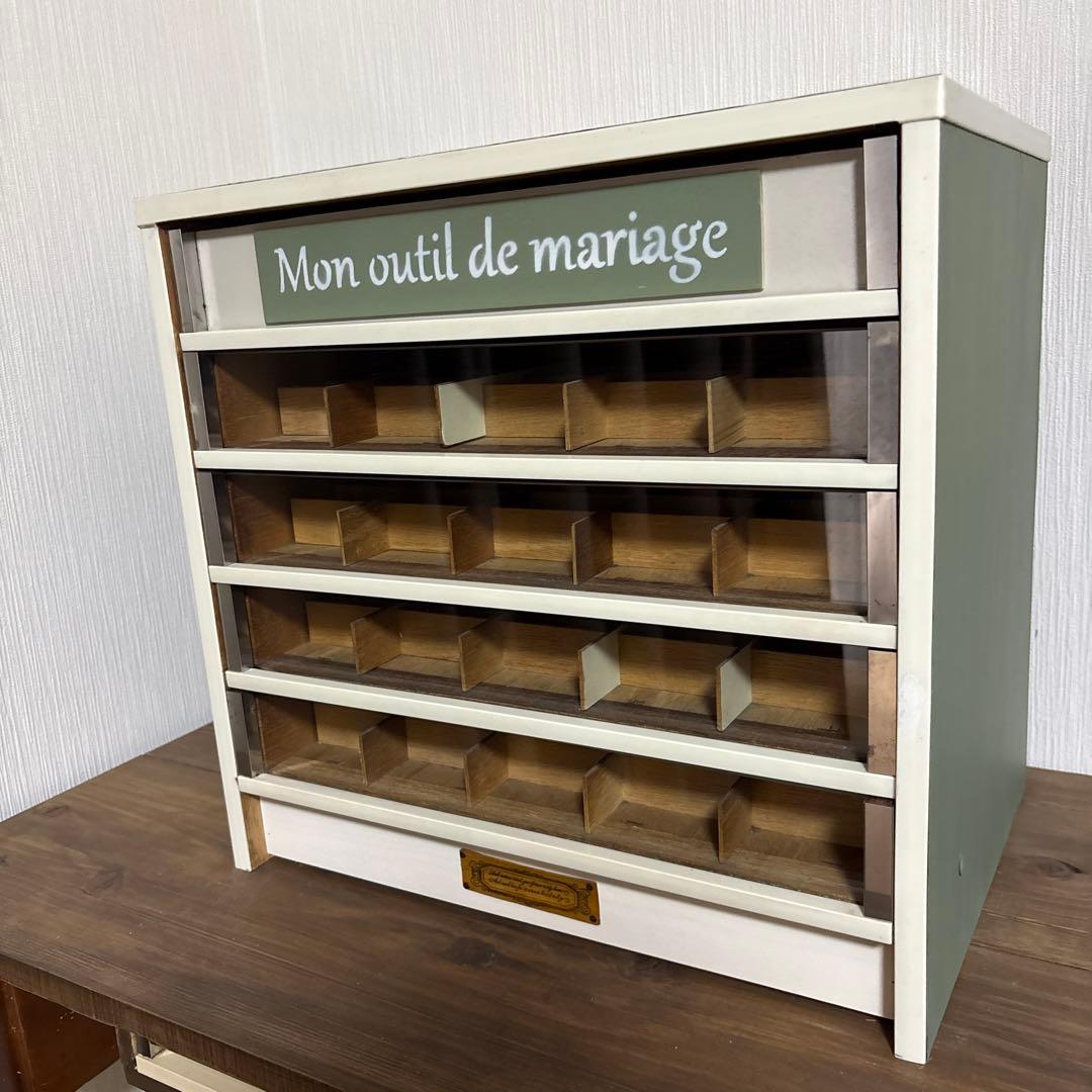 【2月末まで】糸ケース　什器　アンティーク