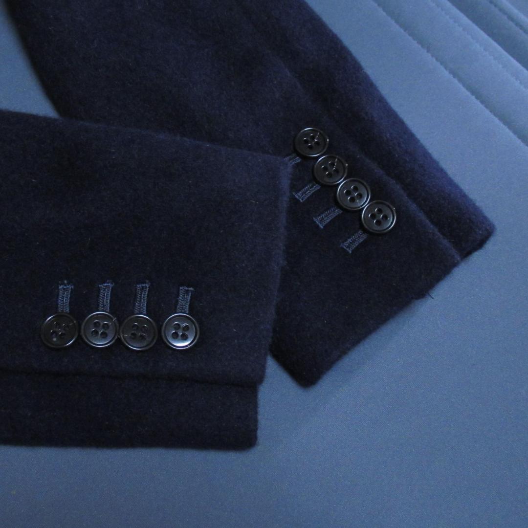 アルアバイル アンゴラブレンド チェスターコート Ⅰ 紺 上質 上品 秋冬