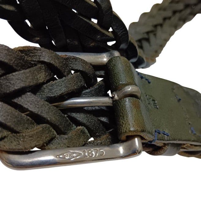 ホワイトハウスコックス メッシュベルト グリーン 32/80 32mm