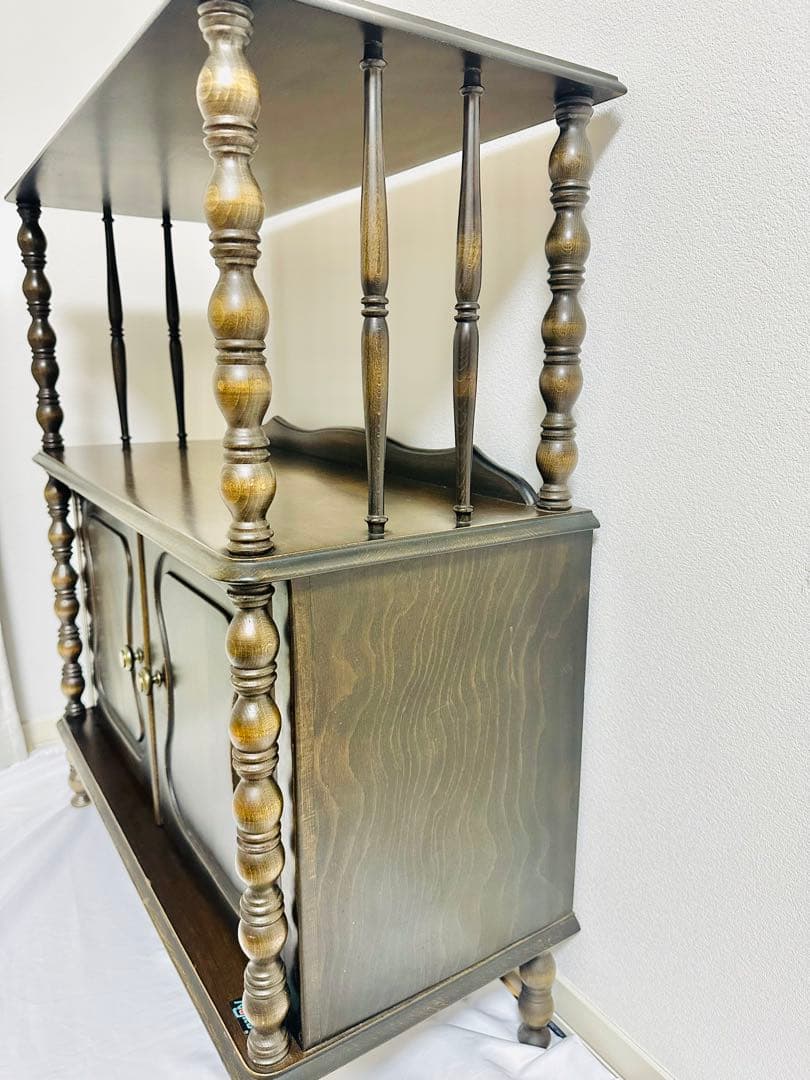 【希少】 Najico ナジコ アンティーク家具 飾り棚 レトロ家具