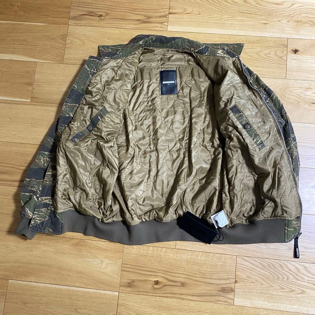 新品未使用　NEIGHBORHOOD タイガーカモ　フライトジャケット