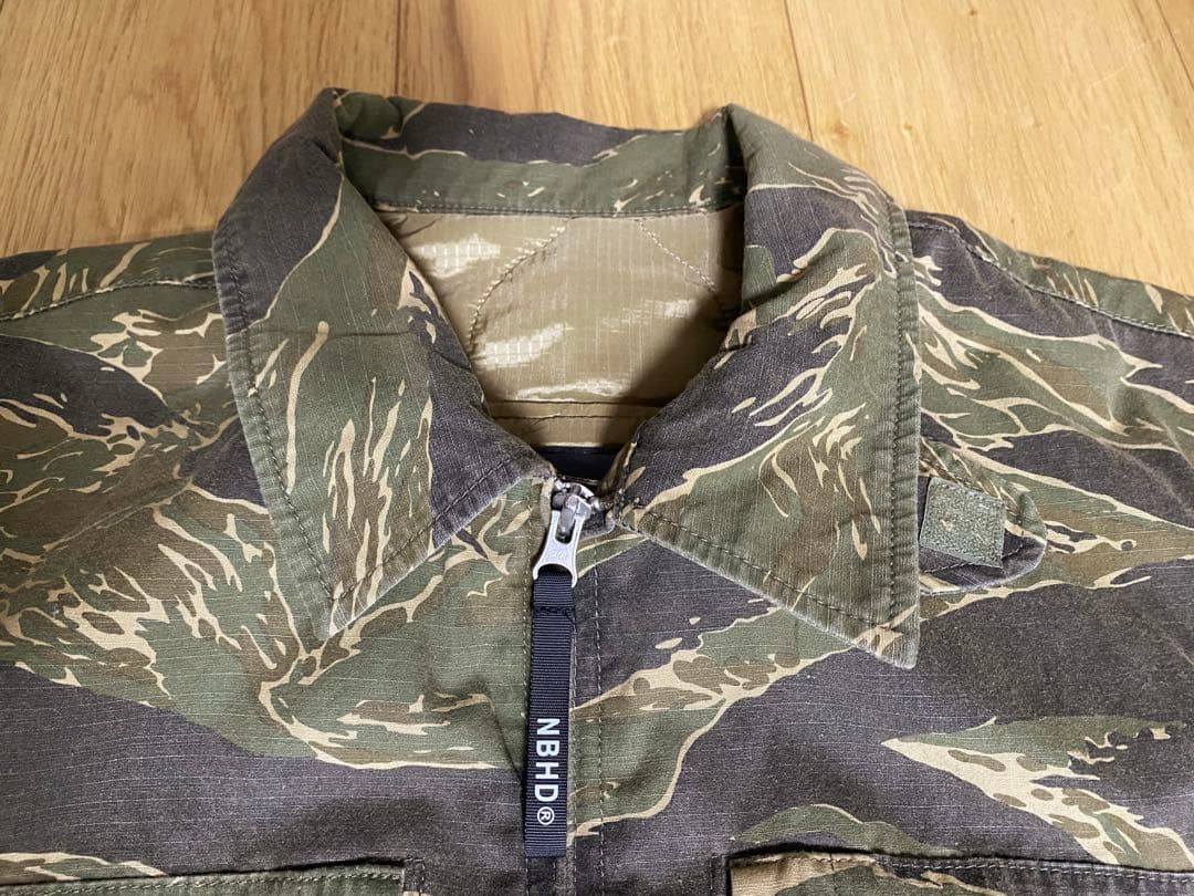 新品未使用　NEIGHBORHOOD タイガーカモ　フライトジャケット