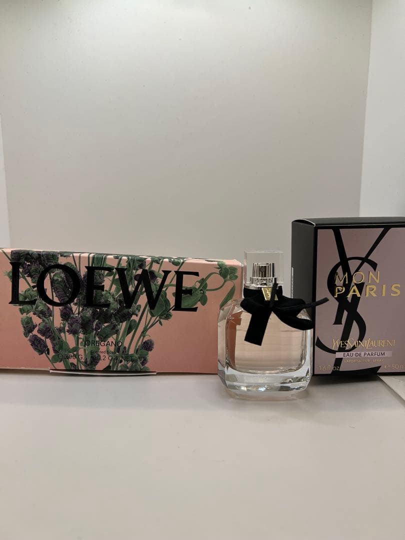 サンローラン モンパリ 50ml 香水 ロエベ オレガノ 石鹸 セット