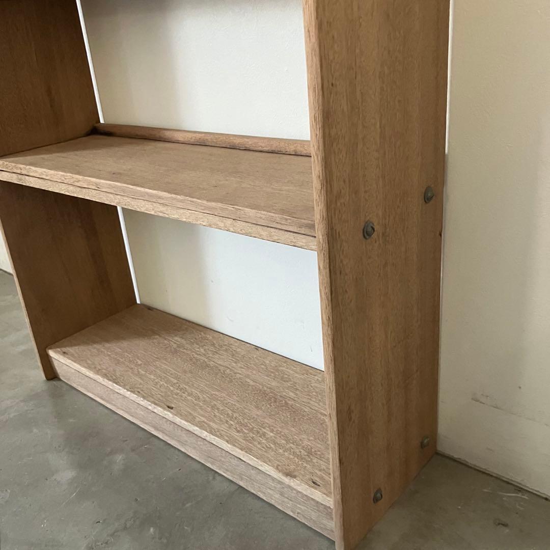 レトロ　アンティーク　古家具　古道具　剥離家具　ストリップド　本棚　シェルフ