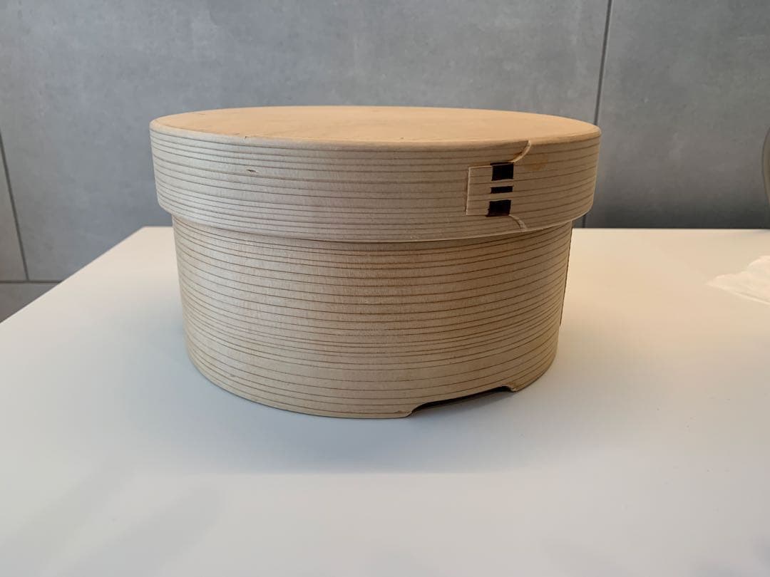 栗久　天然木　おひつ 丸型 5合