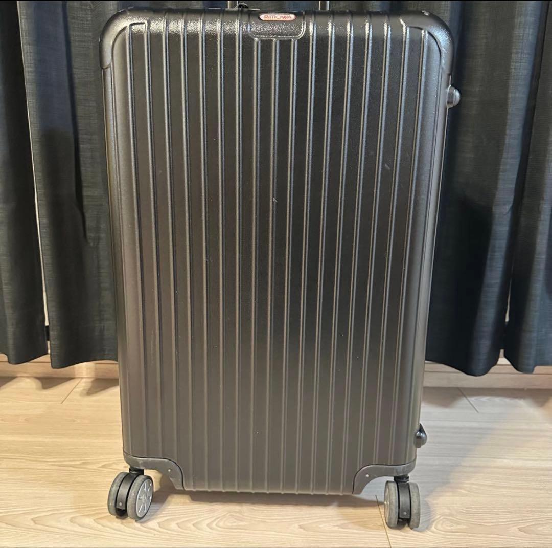 【美品】RIMOWAリモワ サルサ キャリーケース ブラック 4輪 82L