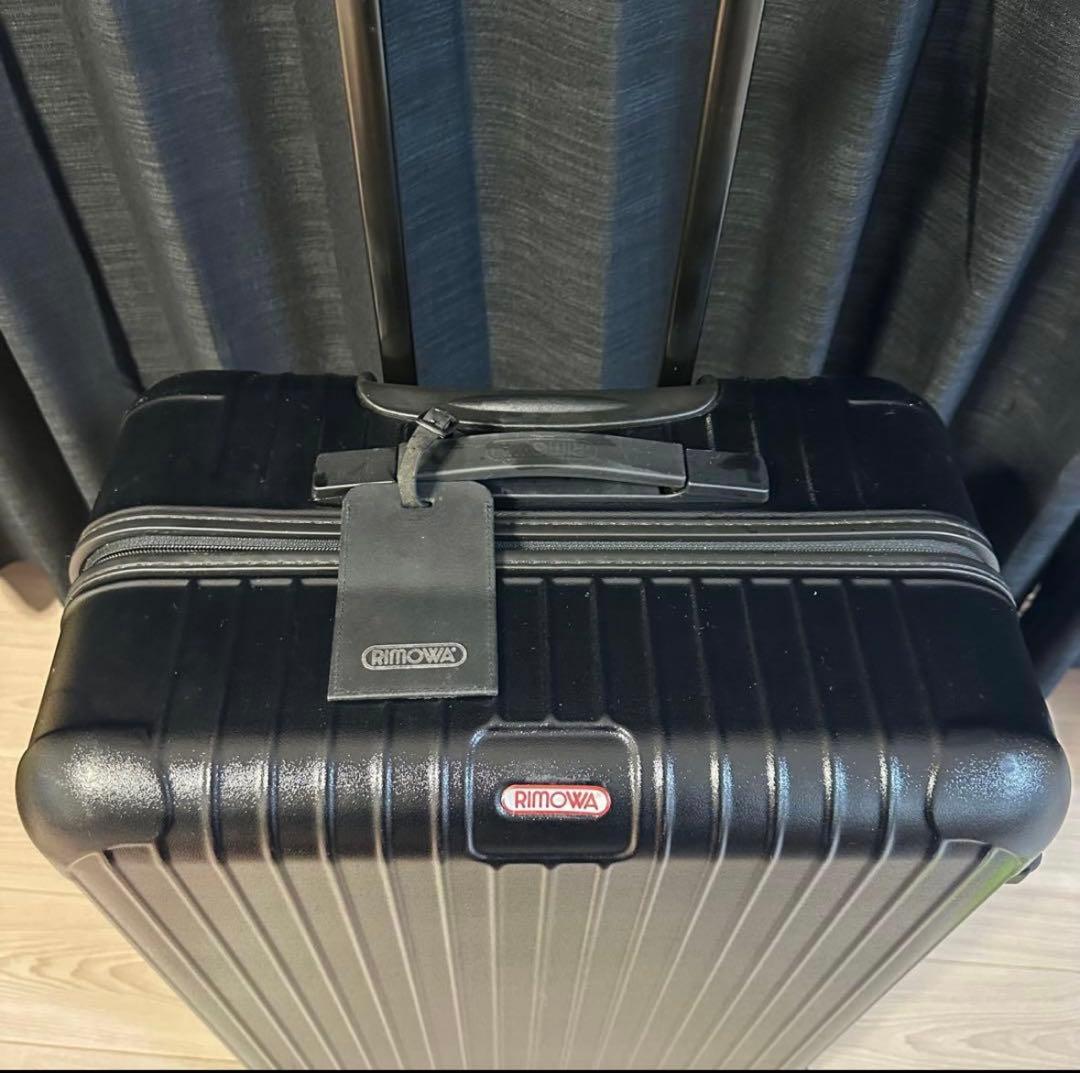 【美品】RIMOWAリモワ サルサ キャリーケース ブラック 4輪 82L