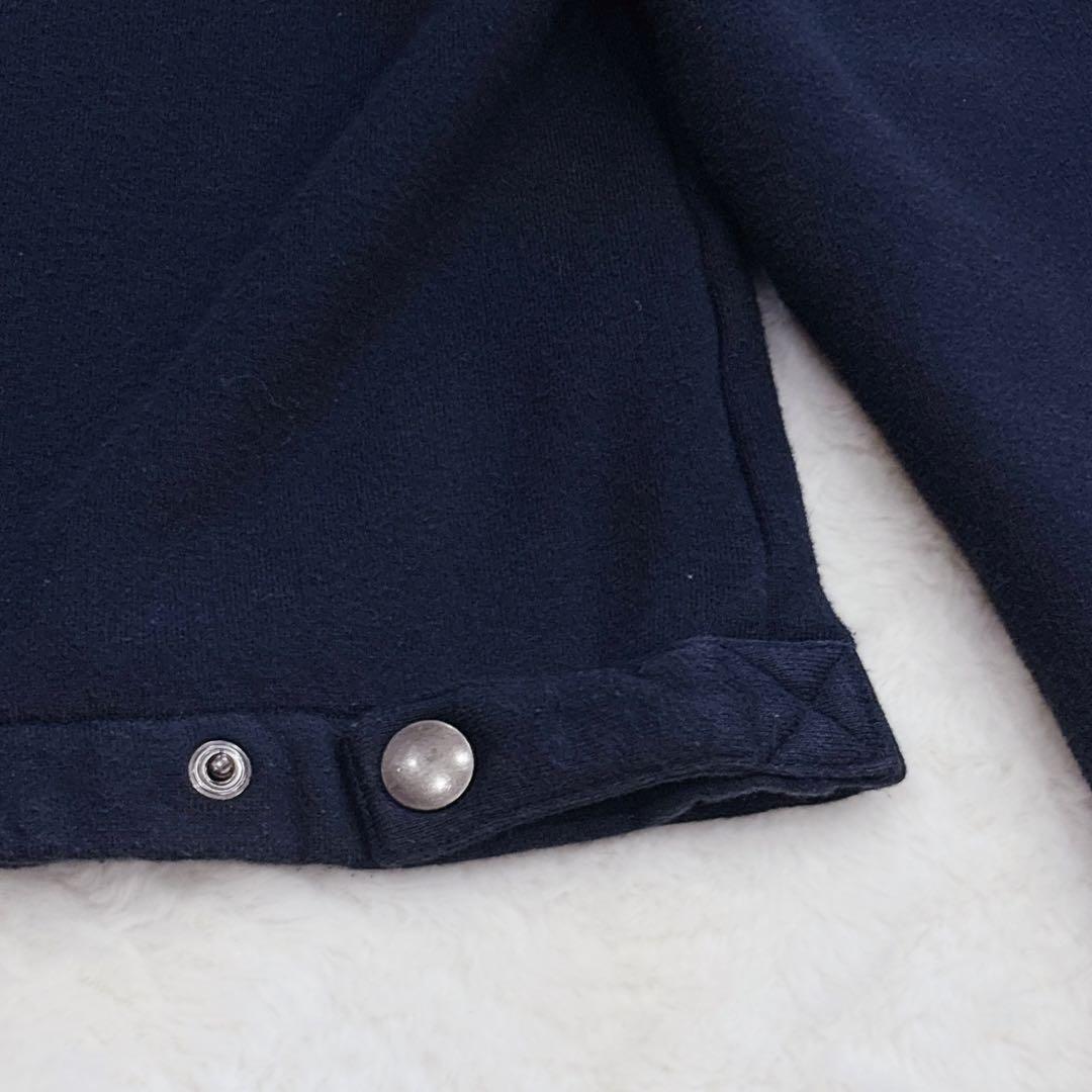 agnes b. スタンドカラー カーディガン アニエスベー ブラック