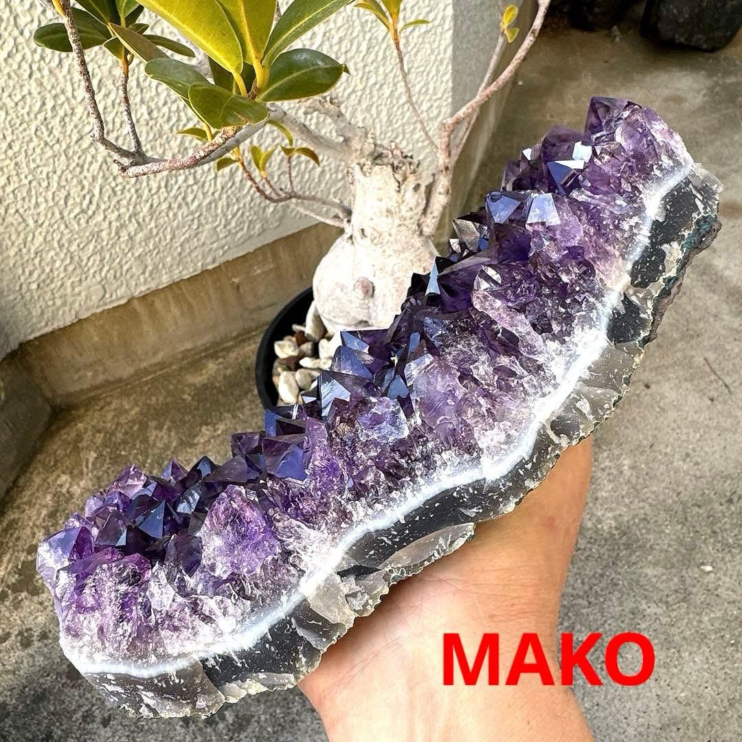 M1890☆アメジストクラスター2.4Kg☆ウルグアイ産☆N60104-A