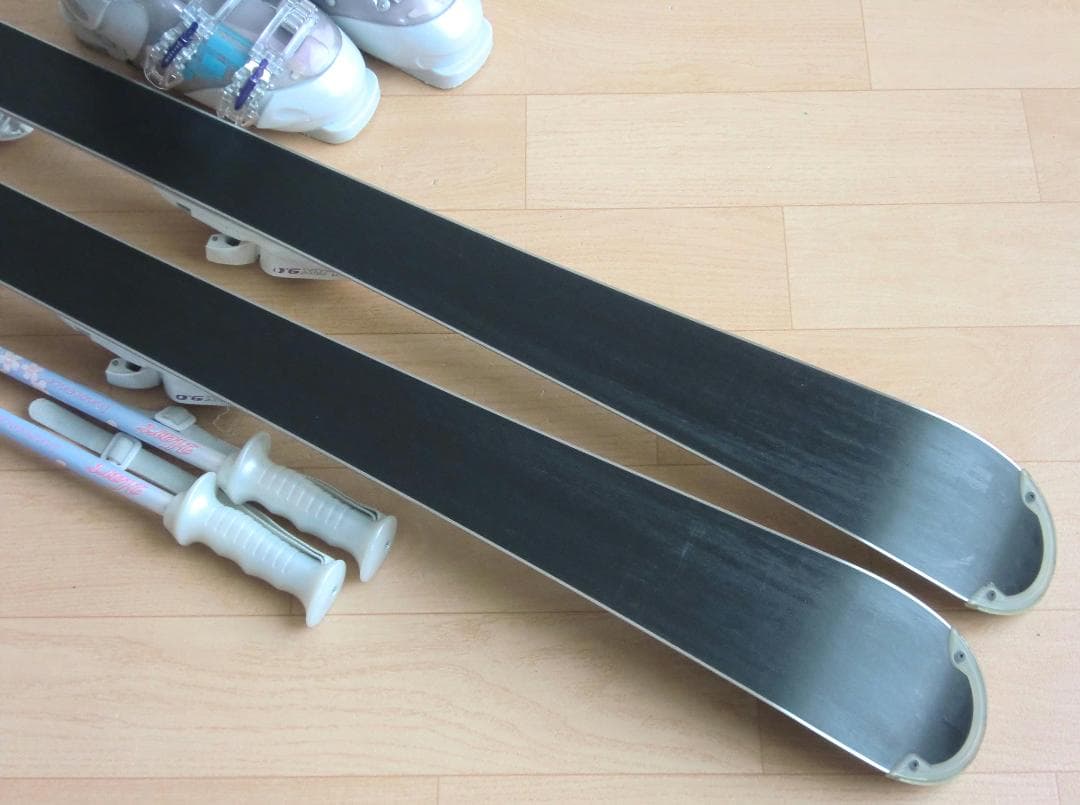 ■■1月限定■送料無料■女性用スキーフルセット■板140靴24.5■メンテ付■■