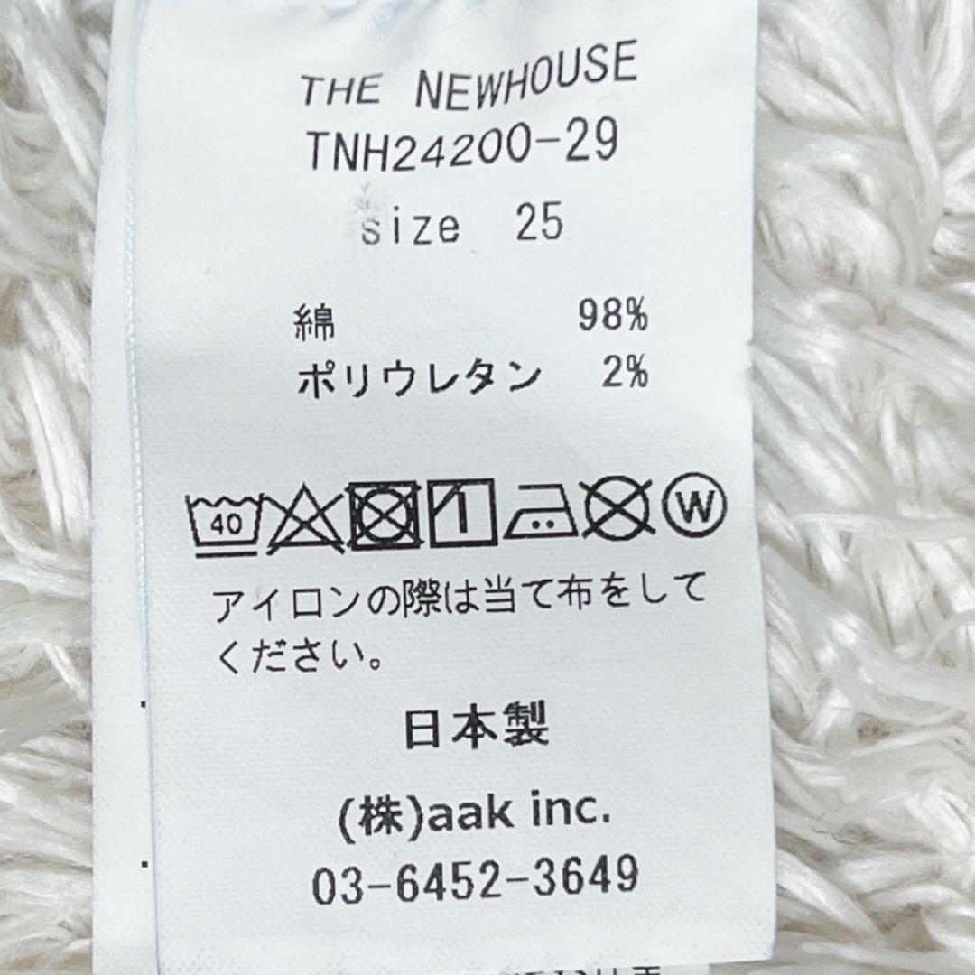 THE NEWHOUSE TNH MILTON JEAN ブルー　ワイド　25