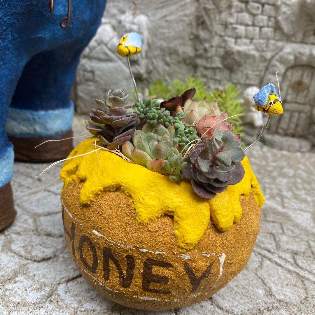 くまさん　モルタル造形