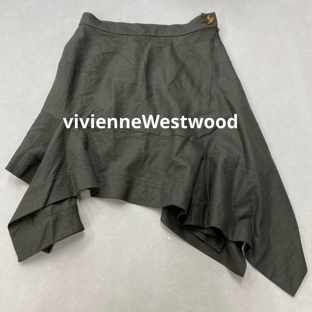 U925◯ VivienneWestwood RED LABEL フレアスカート