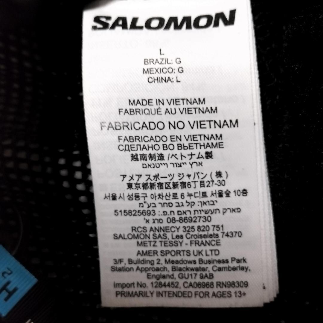 美品 SALOMON ADV SKIN 12 ランニングベスト ブラック L