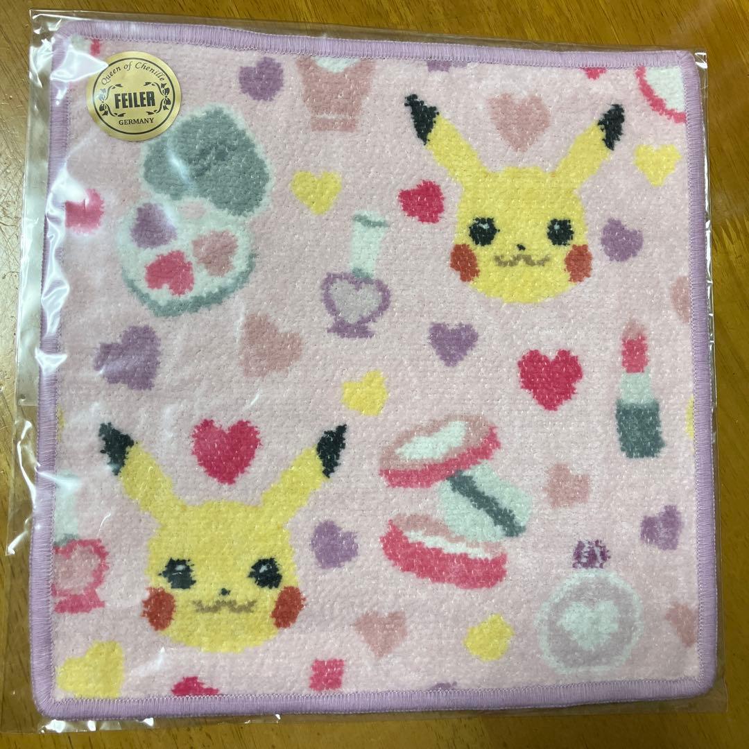 フェイラー　ラブラリー　ポケモンコラボ　アクセサリーポーチと　タオルハンカチ
