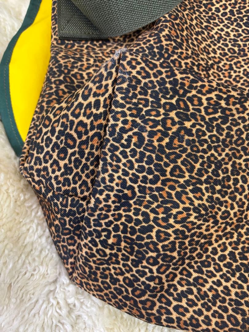 THE BLUE LUG ヒョウ柄 大判 メッセンジャーバッグ カバン 鞄