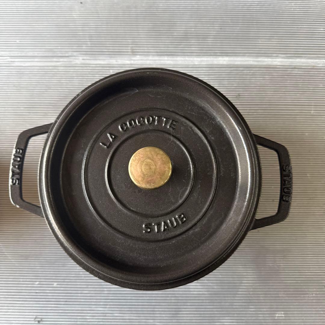STAUB LA COCOTTE 鍋 22cm 現状品