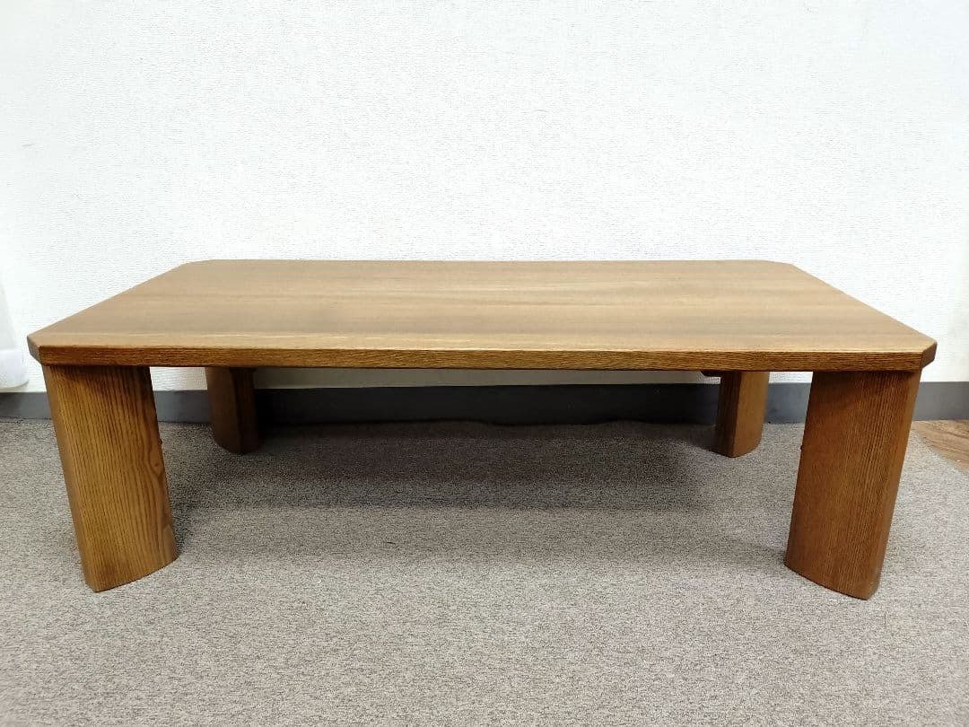 廃盤品 飛騨家具 大日家具工業 飛騨清見工房 ナラ材 無垢材 センターテーブル
