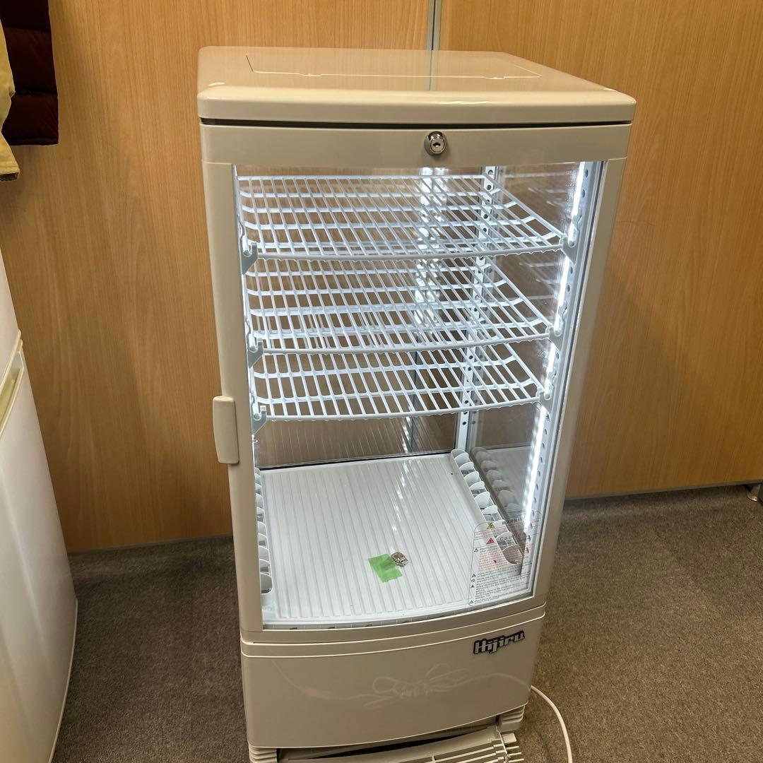 ★美品★KIJIMA ヒジル 冷蔵ケース HJR-URK80WT 80L