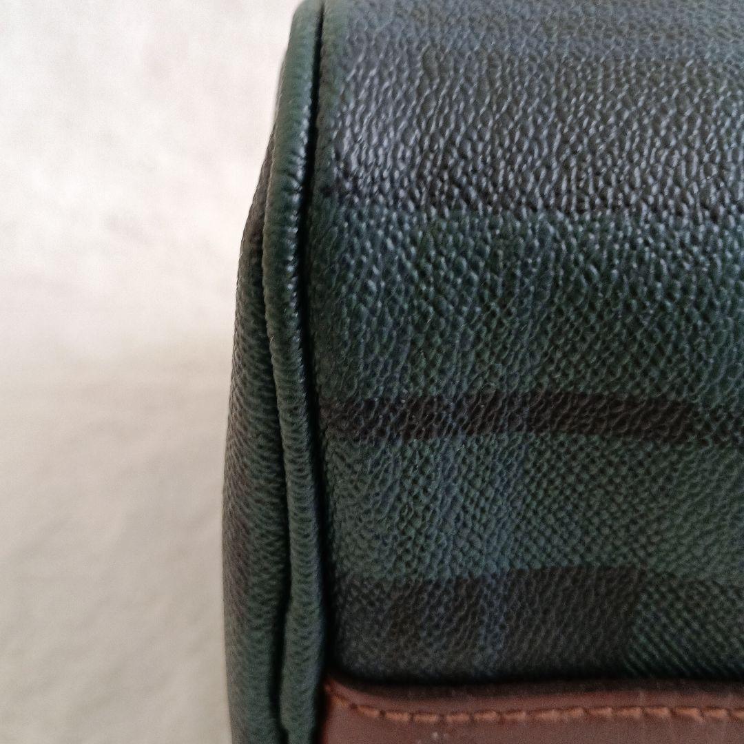 90S ポロラルフローレン ミニボストンバッグ チェック PVC