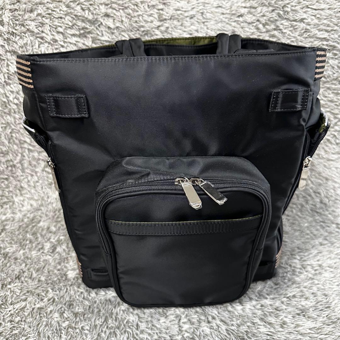 【未使用級】SWANY キャリーケース　東京デリカ　2way 4輪　ストッパー