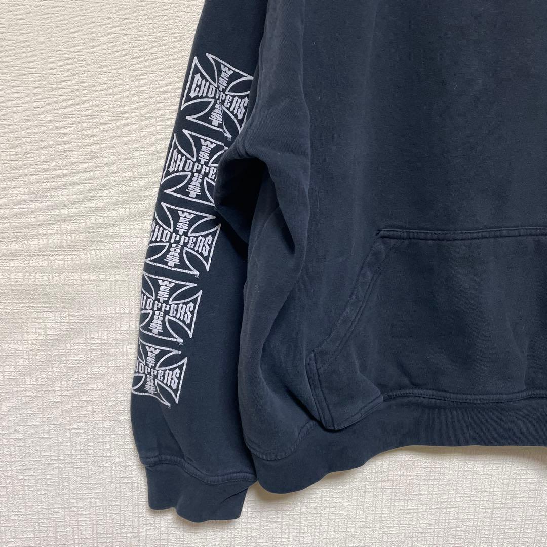 West Coast Choppers Jesse who パーカー ブラック