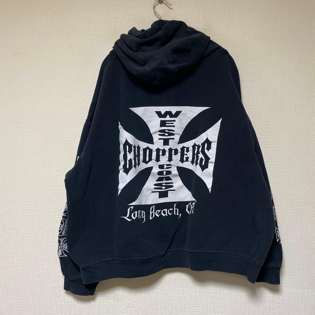 West Coast Choppers Jesse who パーカー ブラック