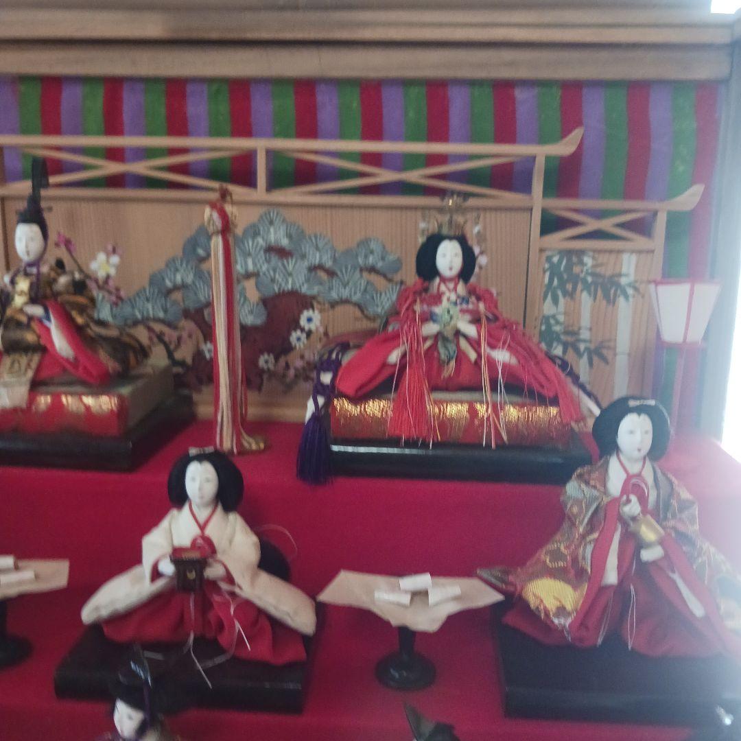 雛飾り　ケース入り