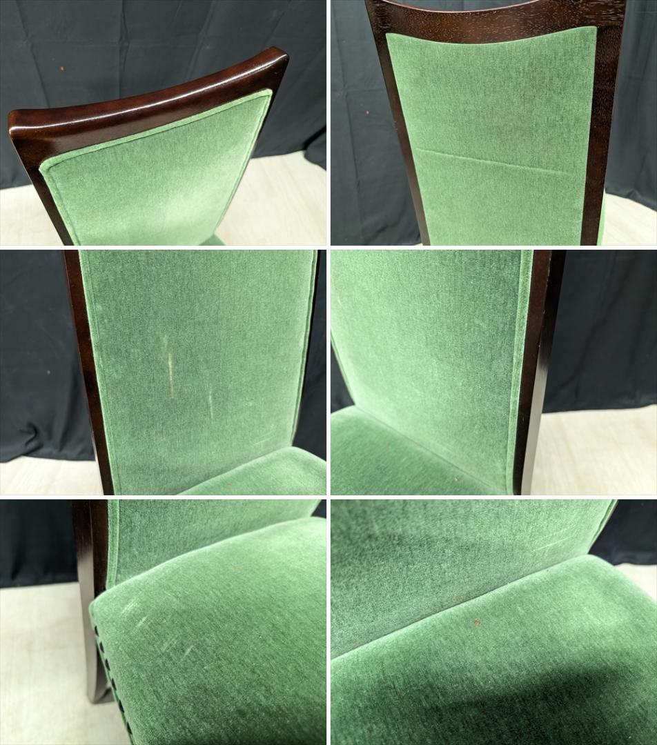 マルニ　ベルサイユ　猫脚　2脚　ダイニングチェア　ハイバック　イス　椅子　A