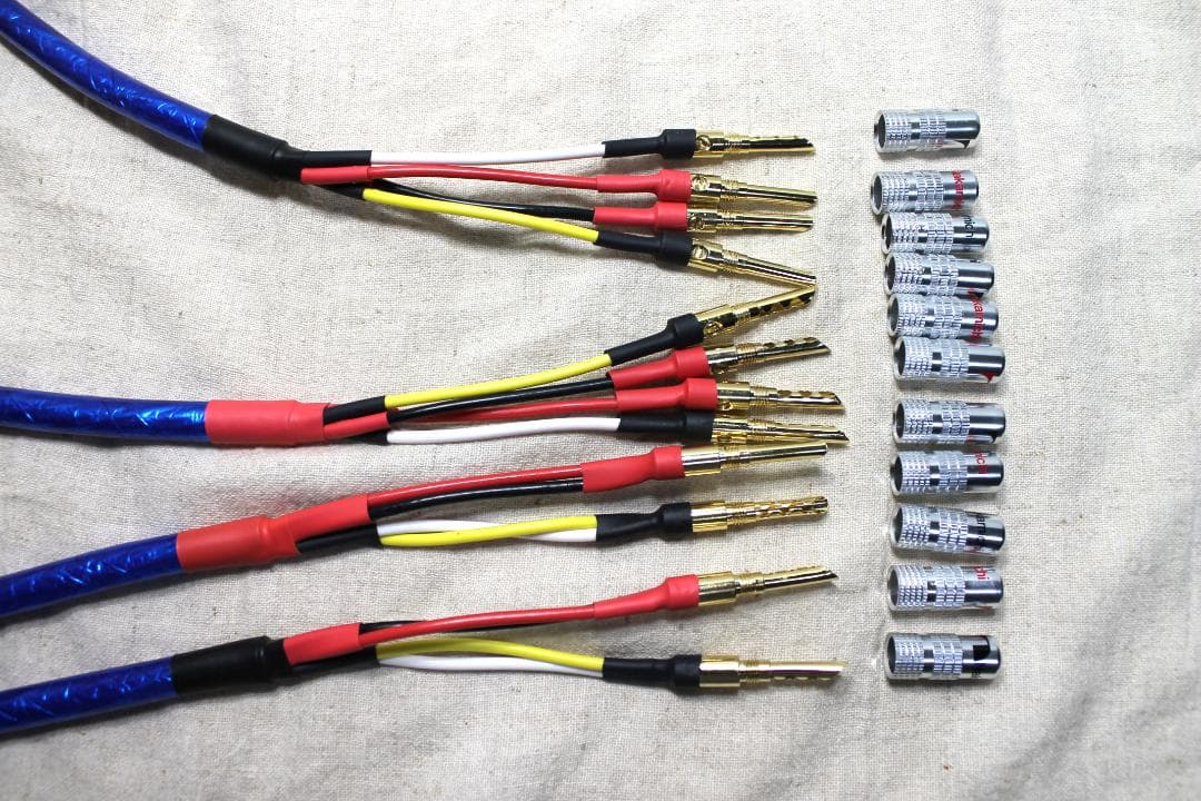 わたる　5500α　ZONOTONE　1.8m2本　2出力4入力用です。