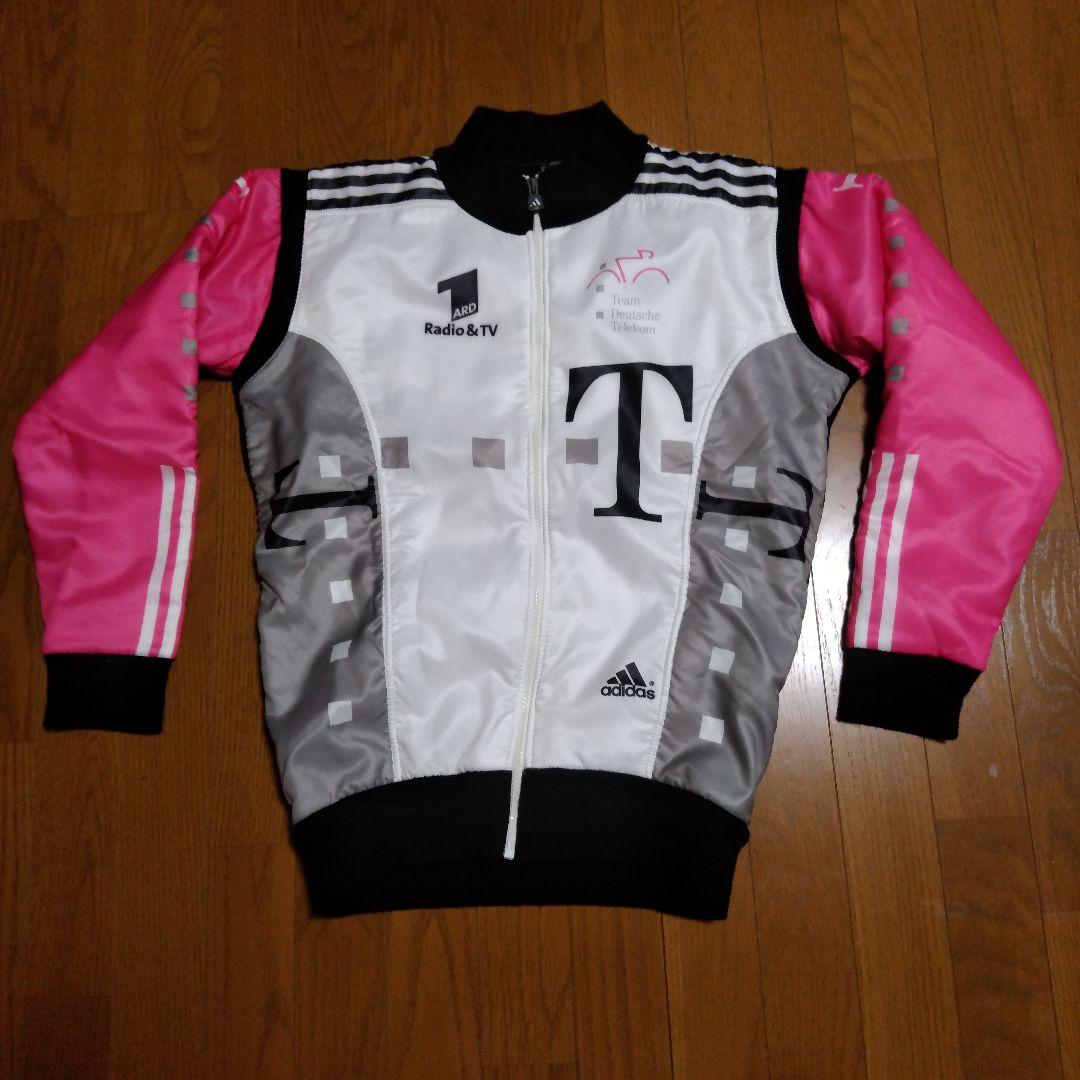 【再値下げ】ビンテージ　adidas ウィンタージャケット　ドイツテレコム